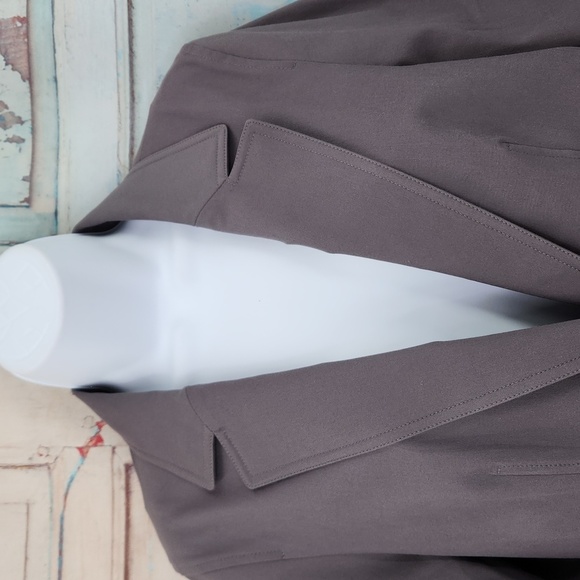 Lafayette 148 New York Gray Blazer - Picture 2 of 7